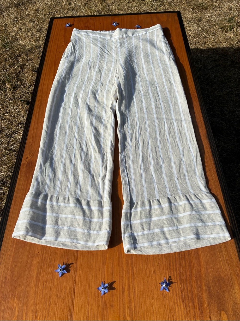 Linen Blend Loft Flow Pants